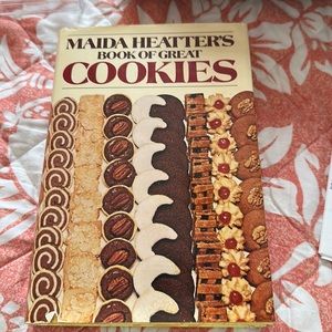 Book of great cookies Maida Heatters famous baker vintage cookies book